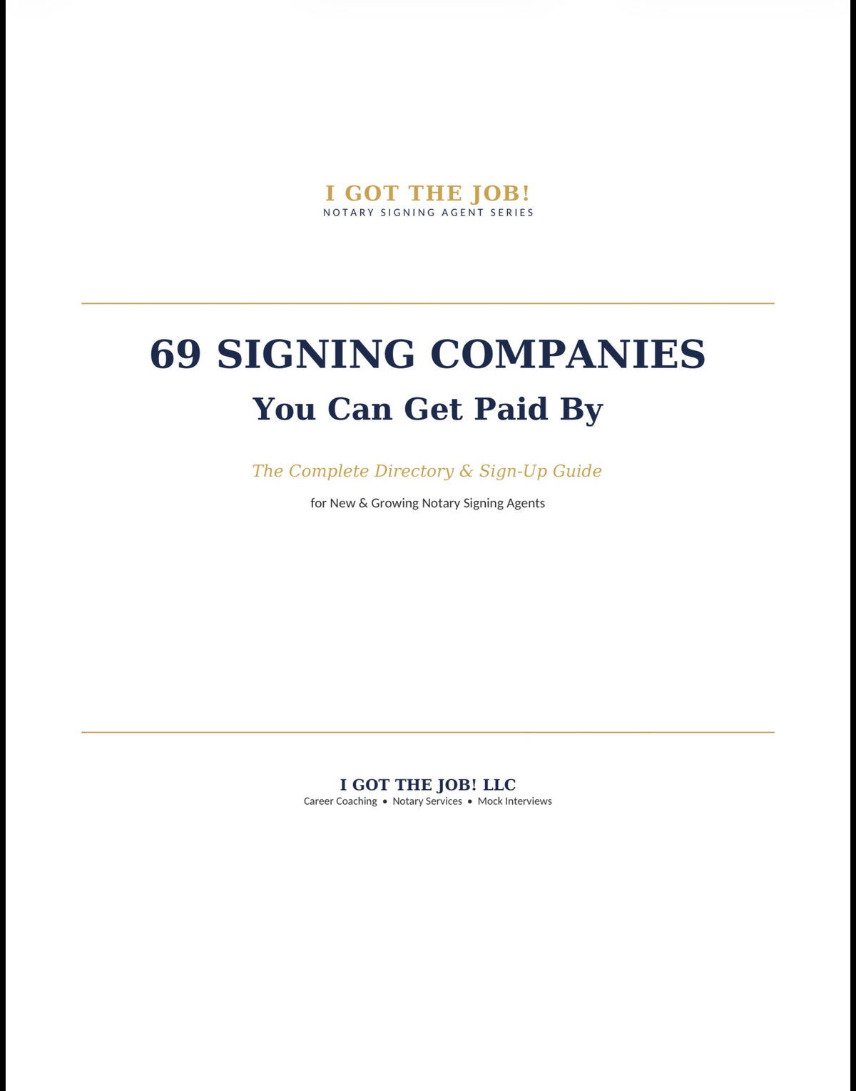 Complete Notary Signing Agent E-Book Bundle