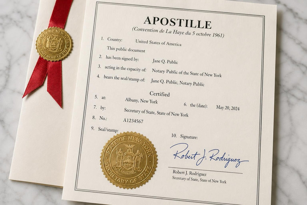Apostille & Document Assistance